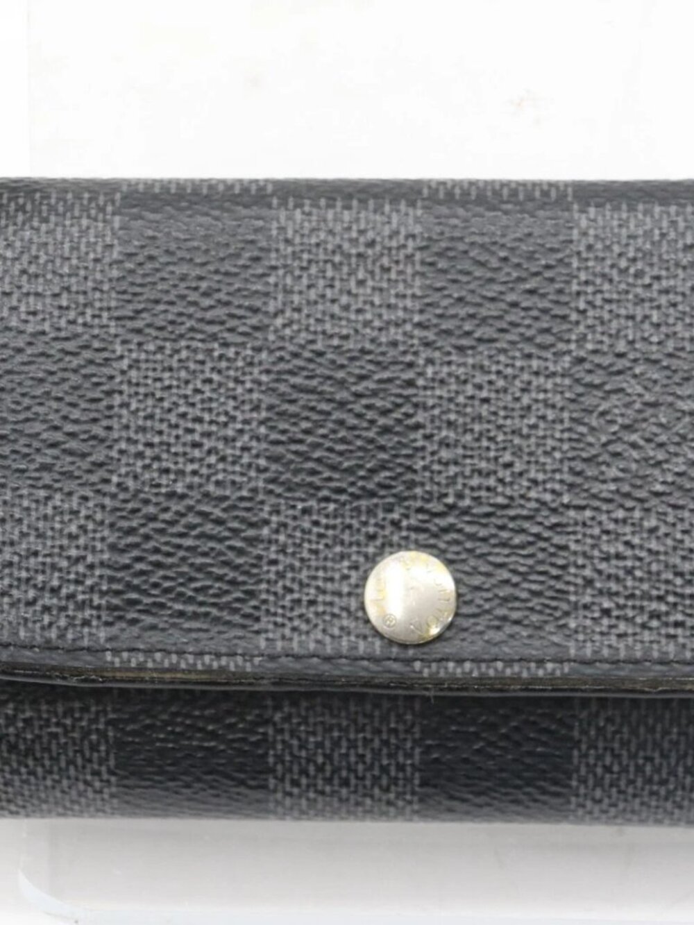 Louis Vuitton Damier Graphite 6 Key Holder Case Wallet